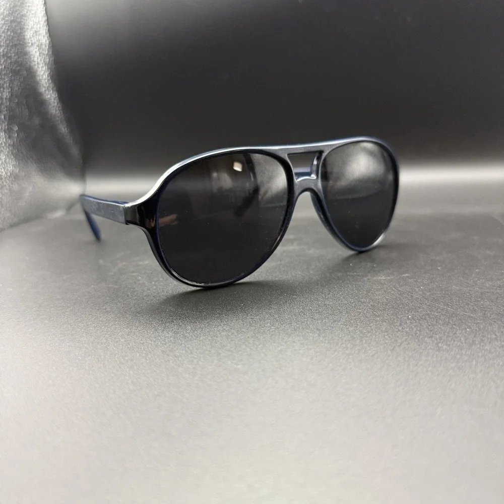 80's‎ Vintage GENUINE MAURITIUS BLUE Teardrop Aviator Sunglasses BOUTIQUE EXPORT